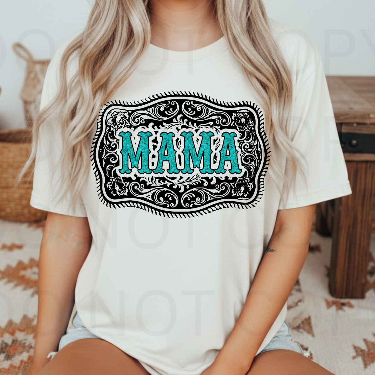 12" DTF - WESTERN MAMA