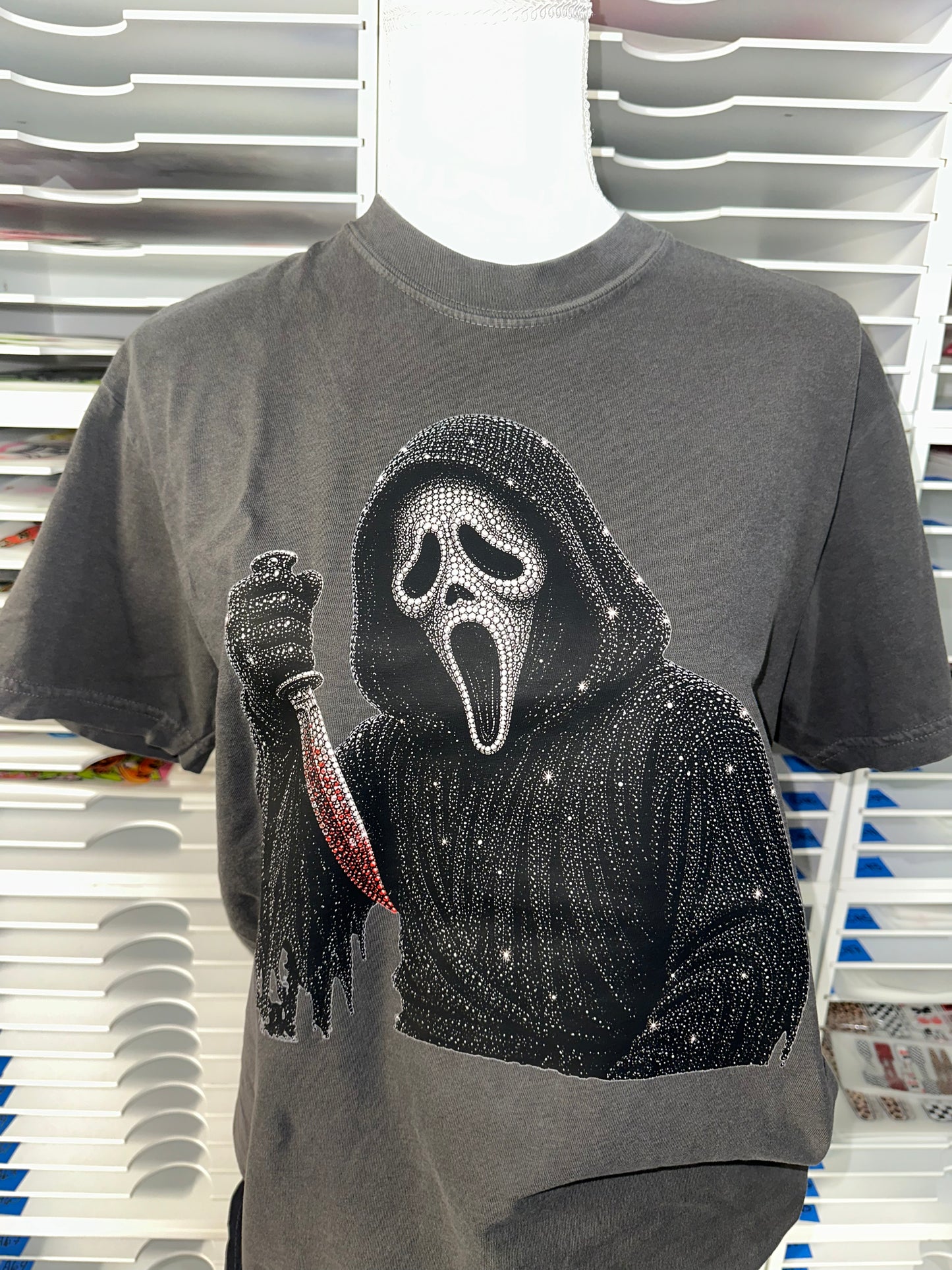 COMFORT COLOR TSHIRTS - Ghost Face