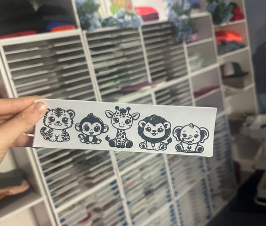 SINGLE COLOR SCREEN PRINT - ANIMALS