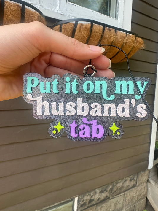 CAR FRESHIE - HUSBANDS TAB