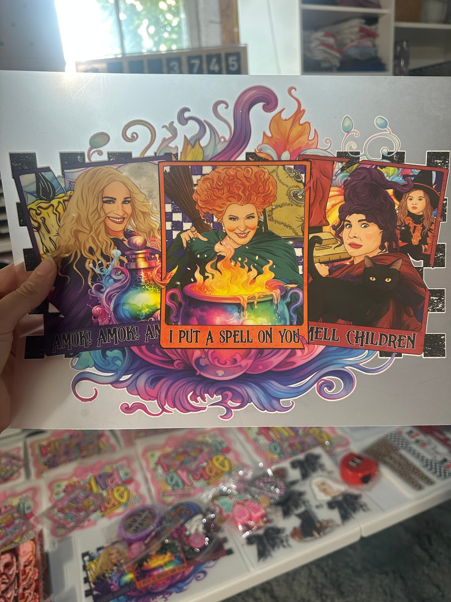 12" SCREEN PRINT - I PUT A SPELL ON YOU