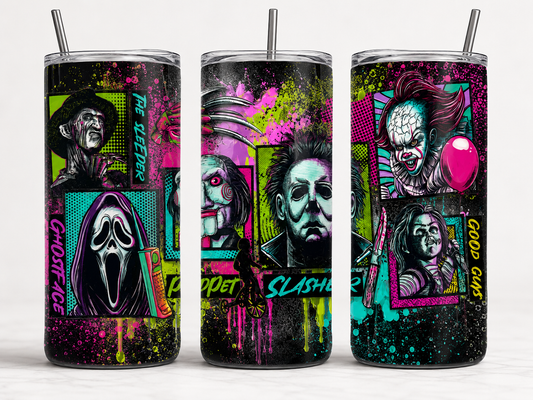 16oz CUP WRAP - 6 HORROR