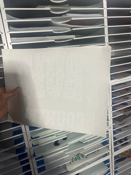 SINGLE COLOR SCREEN PRINT - TRUMP COUNTRY - M79