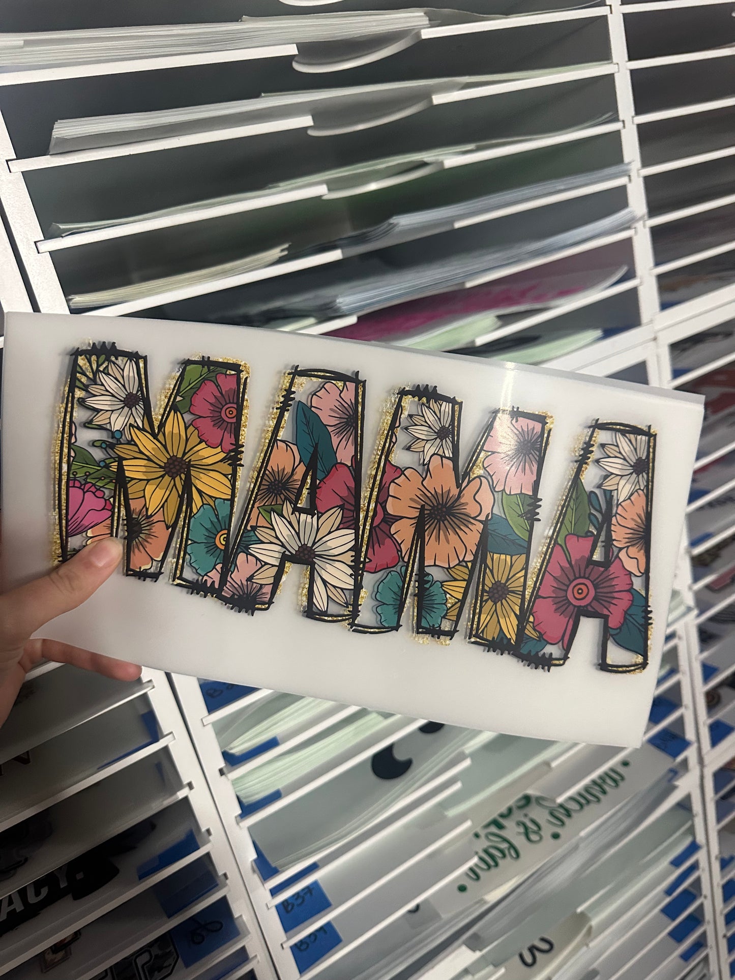 FULL COLOR DTF - MAMA FLOWER - A53