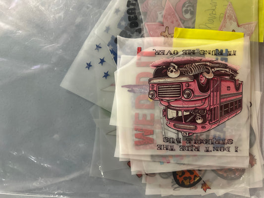 FULL COLOR DTF - POCKET RANDOM MYSTERY 10