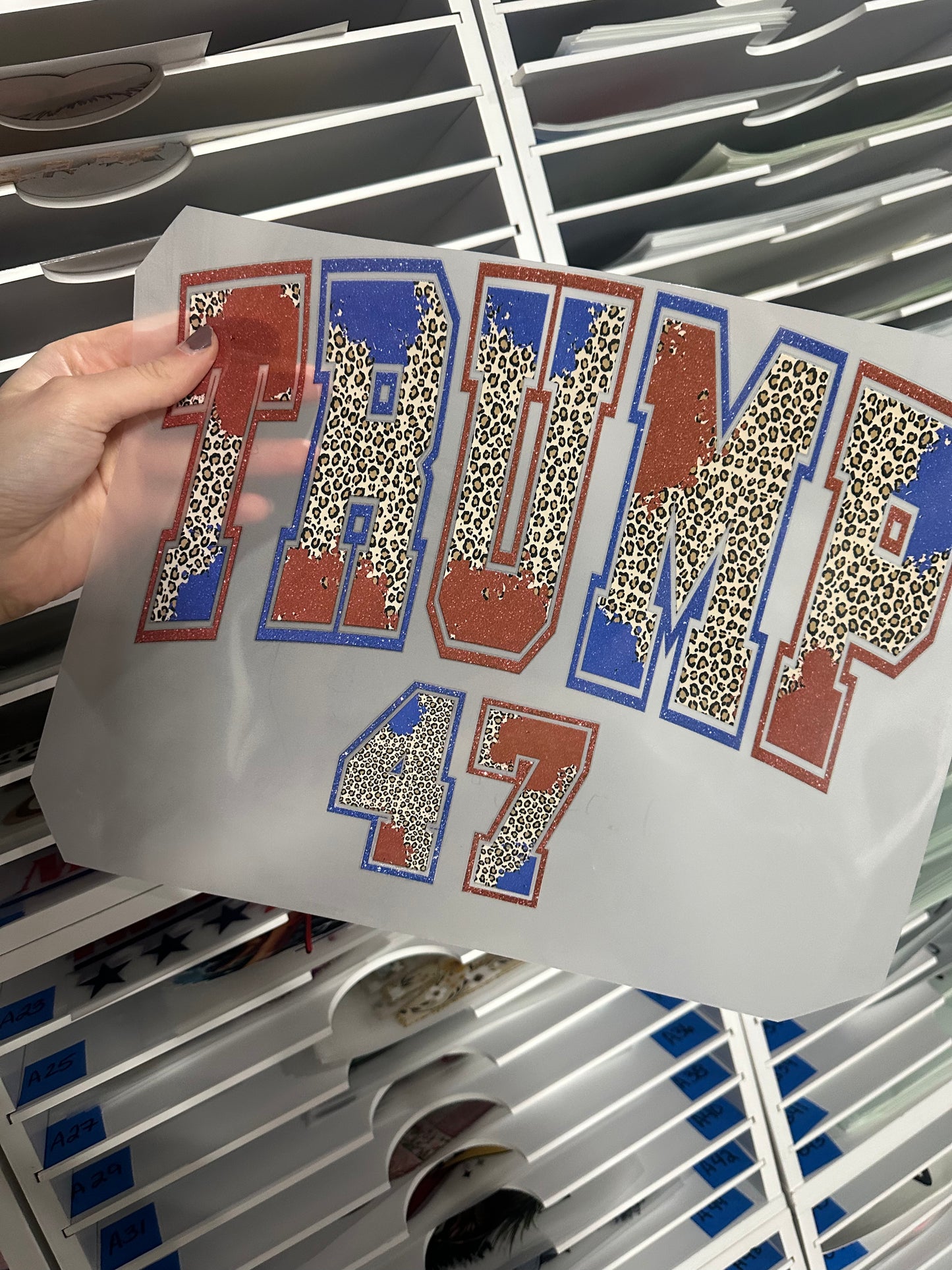 FULL COLOR SCREEN PRINT - TRUMP