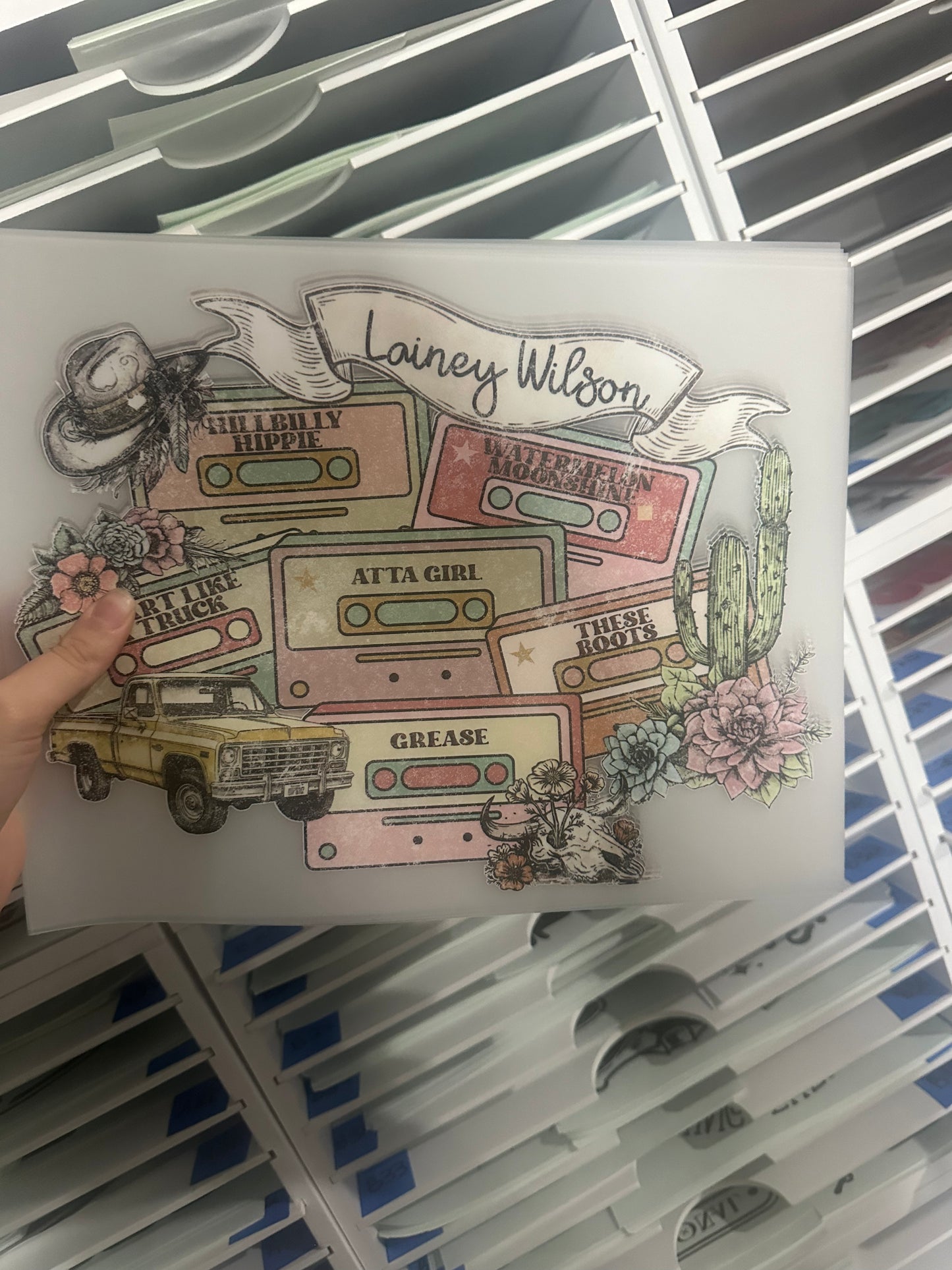 SCREEN PRINT TRANSFER FULL COLOR - LW AA21