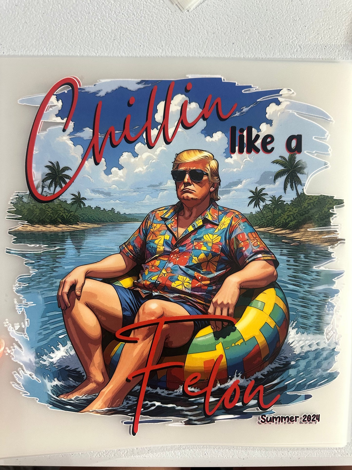 FULL COLOR SCREEN PRINTS - CHILLIN