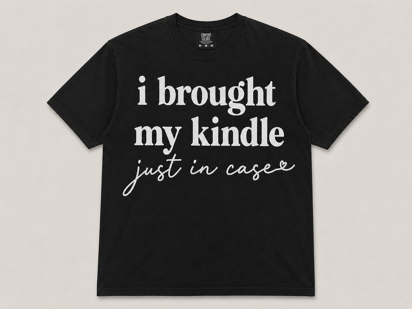 SINGLE COLOR SCREEN PRINT - KINDLE