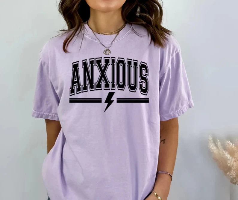 SINGLE COLOR SCREEN PRINT - ANXIOUS BOLT M36