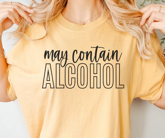 SINGLE COLOR SCREEN PRINT - MAY CONTAIN ALCOHOL M63