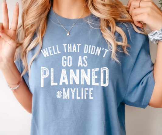 SINGLE COLOR SCREEN PRINT - WELL THAT DIDN'T GO AS PLANNED M52